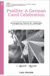Psallite: A German Carol Celebration SA choral sheet music cover